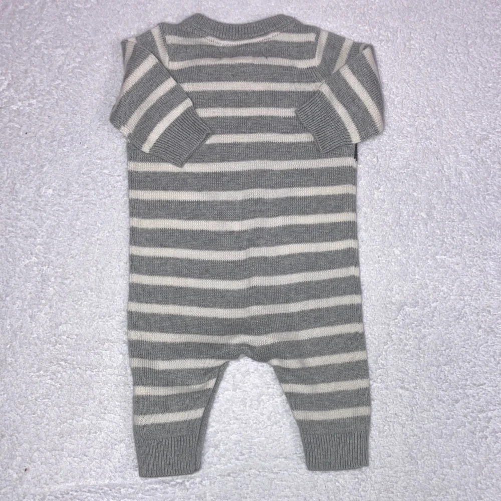Baby gap Disney Mickey Mouse knit sweater romper newborn up to 7lbs